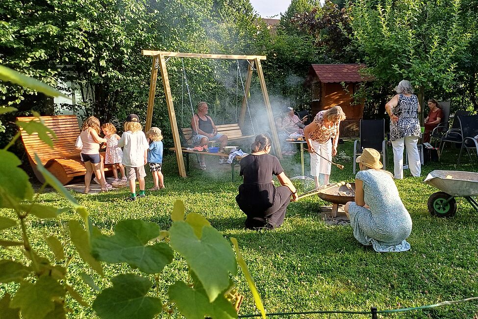 Sonne und Wärme tanken zum Weitertragen