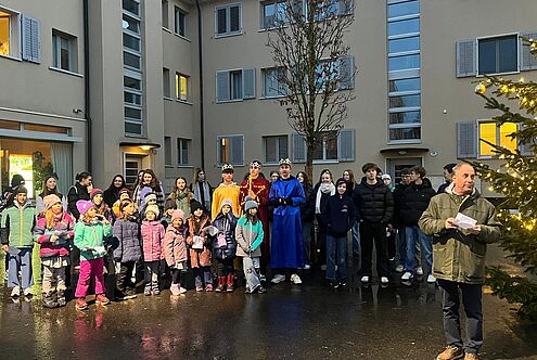 Die Sternsinger ziehen durchs Quartier